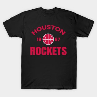 houston 1967 rocket basketball T-Shirt